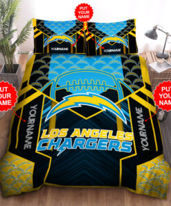 Los Angeles Chargers bedding set 03