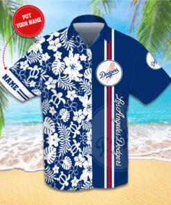 Los Angeles Dodgers 3D Hawaiian Shirt