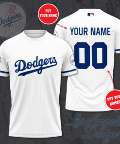 Los Angeles Dodgers 3D T shirt 01