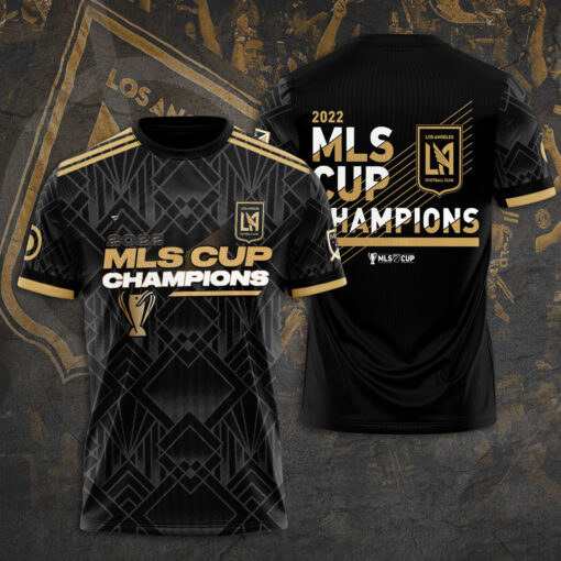 Los Angeles FC 2022 3D Apparels T shirt
