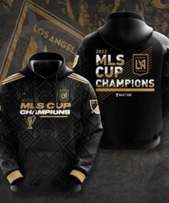Los Angeles FC 2022 3D Apparels hoodie