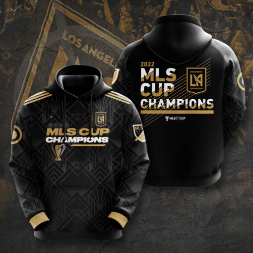 Los Angeles FC 2022 3D Apparels hoodie