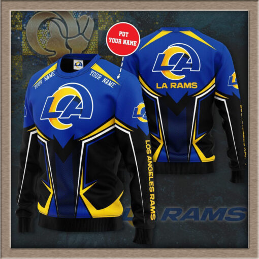 Los Angeles Rams 3D Sweatshirt 01