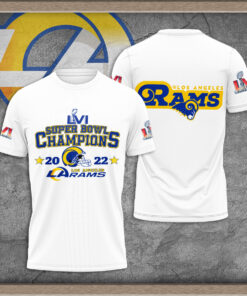 Los Angeles Rams 3D T shirt 01