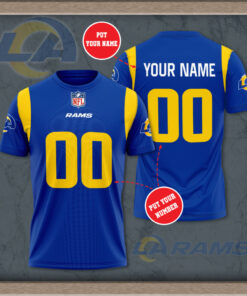 Los Angeles Rams 3D T shirt 03
