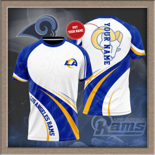 Los Angeles Rams 3D T shirt 04