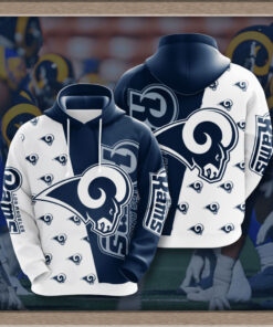 Los Angeles Rams 3D hoodie 010