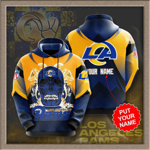 Los Angeles Rams 3D hoodie 06