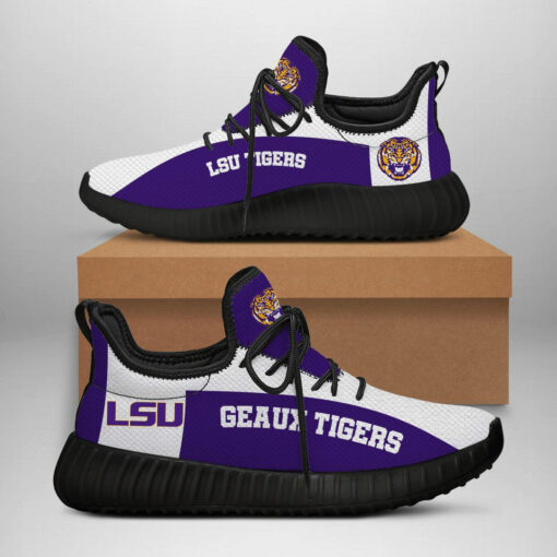 Lsu Tigers Custom Sneakers 01