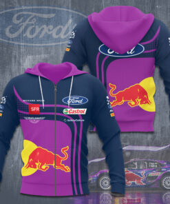 M Sport Ford Rally 3D zip up hoodie