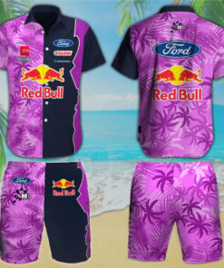 M Sport Ford World Rally Team 3D Hawaiian Shirt Hawaiian Shorts 01