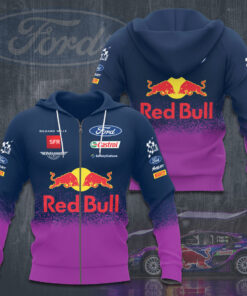 M Sport Ford World Rally Team 3D zip up hoodie