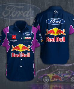 M Sport Ford World Rally Team short sleeve dress shirt 03