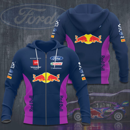 M Sport Rally Team 3D zip up hoodie