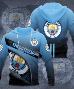 Manchester City 3D hoodie 2023