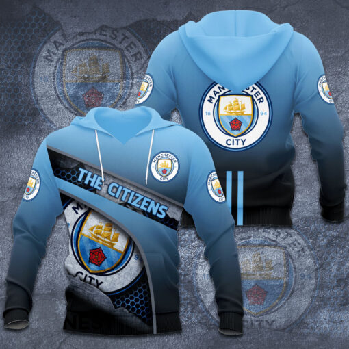 Manchester City 3D hoodie 2023