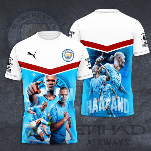 Manchester City T Shirt 3D S1