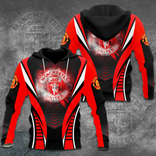 Manchester United 3D hoodie 2023