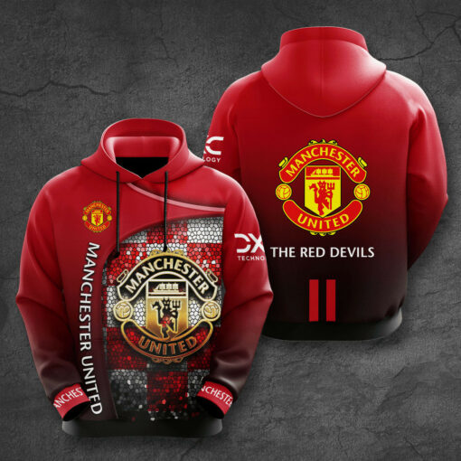 Manchester United 3D hoodie