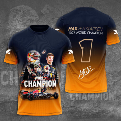 Max Verstappen F1 Word Champion 2022 T shirt