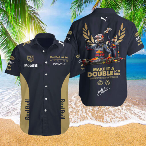 Max Verstappen World Champion Hawaiian Shirt