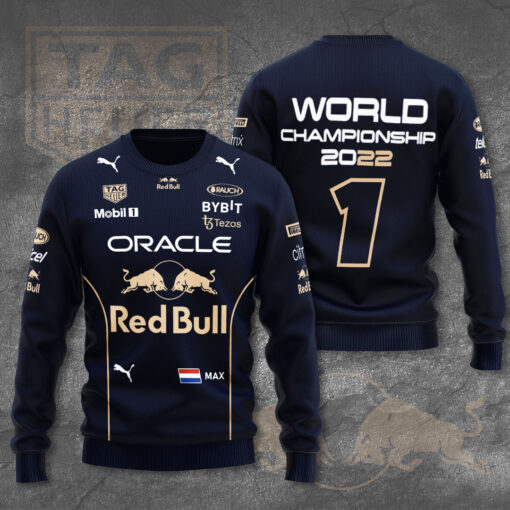 Max Verstappen x Red Bull Racing 3D Sweatshirt