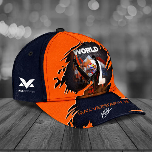 Max Verstappen x Red Bull Racing F1 World Championship Cap Custom Hat 03