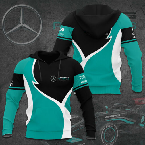 Mercedes AMG Petronas 3D Hoodie Apparels