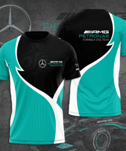 Mercedes AMG Petronas 3D T shirt Apparels
