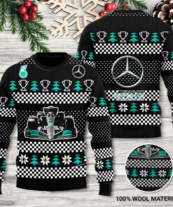 Mercedes AMG Petronas 3D Ugly Sweater