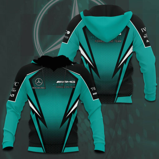 Mercedes AMG Petronas F1 3D Apparels hoodie