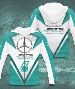 Mercedes AMG Petronas F1 Team 3D Apparels S31 Zip Hoodie