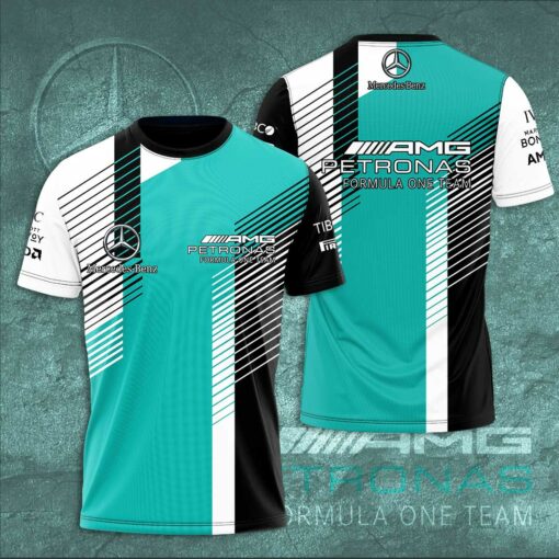 Mercedes AMG Petronas F1 Team 3D Apparels S34 T shirt