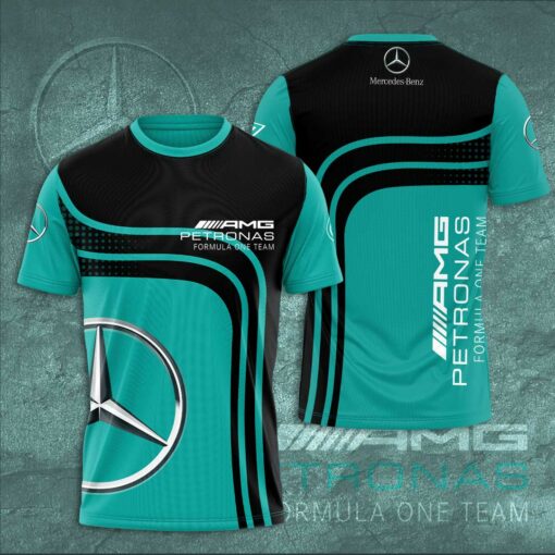 Mercedes AMG Petronas F1 Team 3D Apparels S36 T shirt