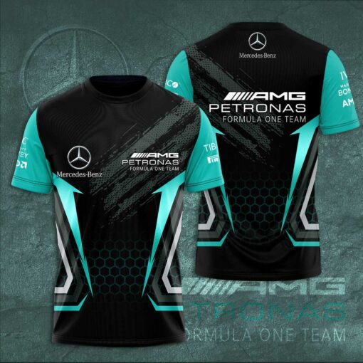 Mercedes AMG Petronas F1 Team 3D Apparels S38 T shirt