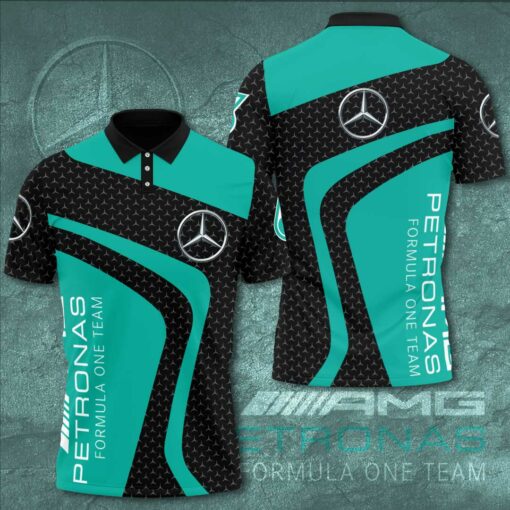 Mercedes AMG Petronas F1 Team 3D Apparels S40 Polo