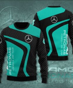 Mercedes AMG Petronas F1 Team 3D Apparels S40 Sweatshirt