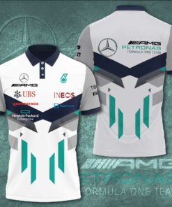 Mercedes AMG Petronas F1 Team 3D Apparels S42 Polo