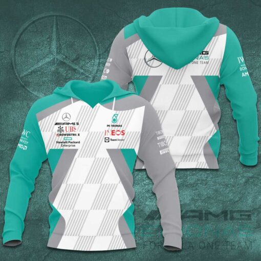 Mercedes AMG Petronas F1 Team 3D Apparels S44 Hoodie
