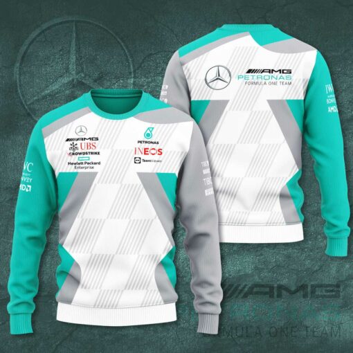 Mercedes AMG Petronas F1 Team 3D Apparels S44 Sweatshirt