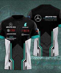 Mercedes AMG Petronas F1 Team 3D Apparels S46 T shirt