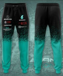 Mercedes AMG Petronas F1 Team 3D Apparels S48 Sweatpant
