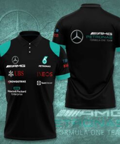 Mercedes AMG Petronas F1 Team 3D Apparels S51 Polo