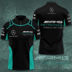 Mercedes AMG Petronas F1 Team 3D Apparels S52 Polo