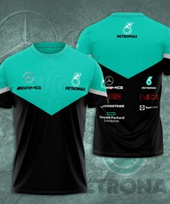Mercedes AMG Petronas F1 Team 3D Apparels S53 T shirt