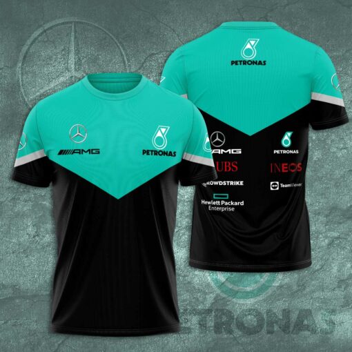 Mercedes AMG Petronas F1 Team 3D Apparels S53 T shirt