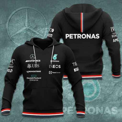 Mercedes AMG Petronas F1 Team 3D Apparels S55 Hoodie