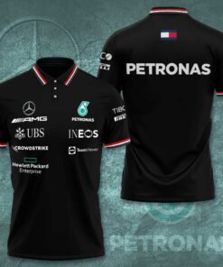 Mercedes AMG Petronas F1 Team 3D Apparels S55 Polo
