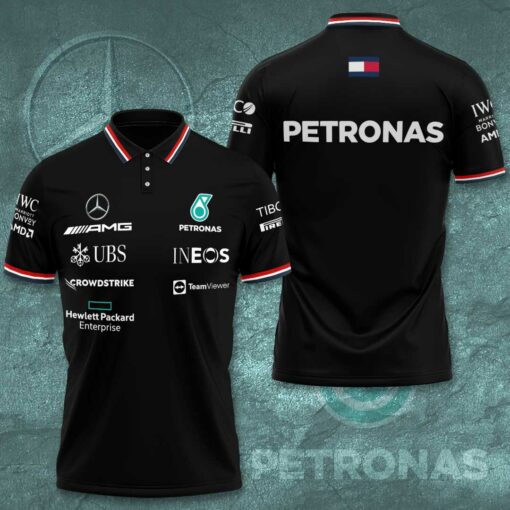 Mercedes AMG Petronas F1 Team 3D Apparels S55 Polo