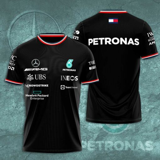 Mercedes AMG Petronas F1 Team 3D Apparels S55 T shirt